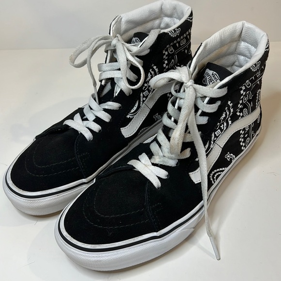 Vans Sk8 Hi Peace Paisley Sneakers Unisex Men’s 7 Women’s 8.5